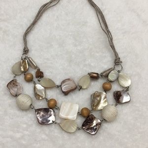 ABALONE SHELL NECKLACE.